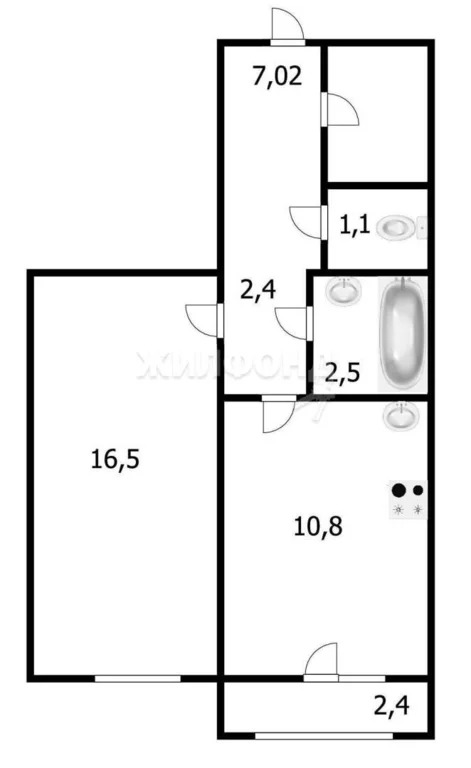 Продажа квартиры, Новосибирск, Александра Чистякова - Фото 10