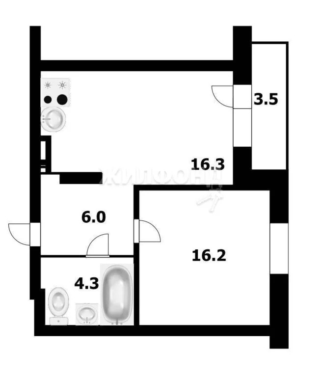 Продажа квартиры, Новосибирск, ул. Дачная - Фото 11