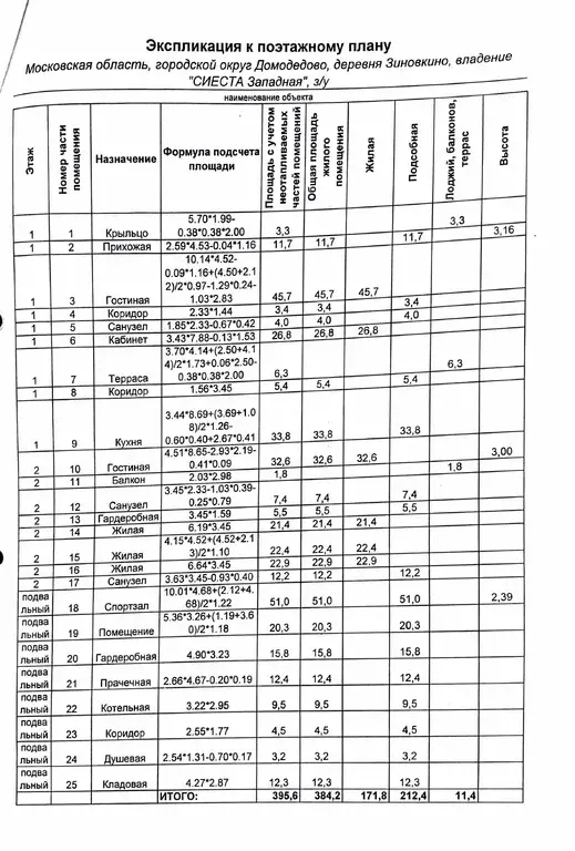 Продажа дома 395.6м Московская область, Домодедово городской округ, .. - Фото 38