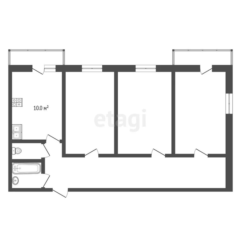 Продажа квартиры, м. Бауманская, Ул. Госпитальный Вал - Фото 1