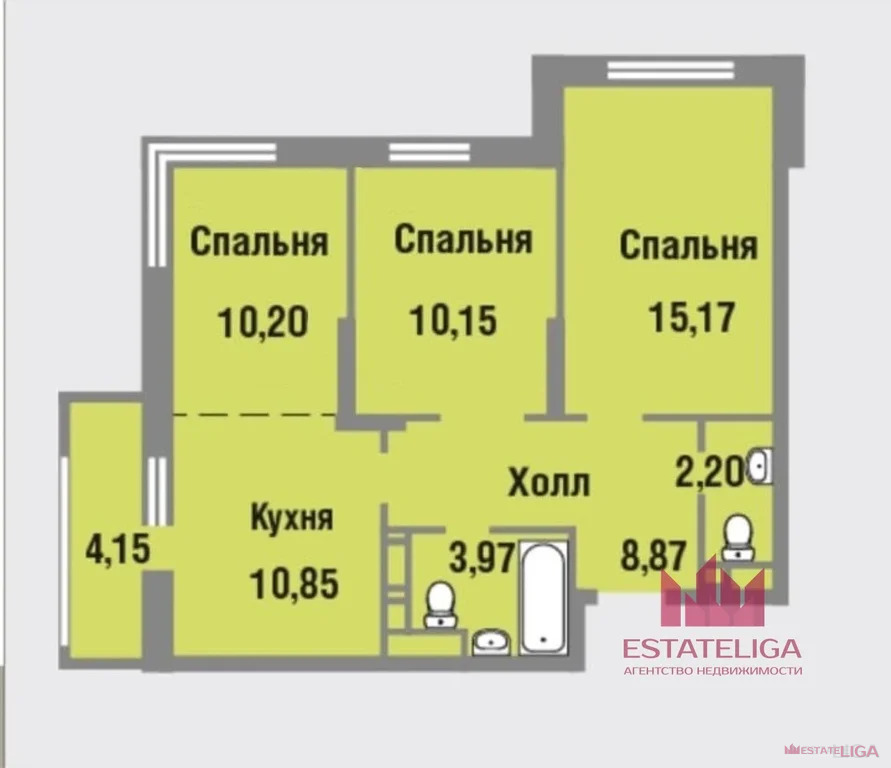 Продажа квартиры, улица Татьянин Парк - Фото 0