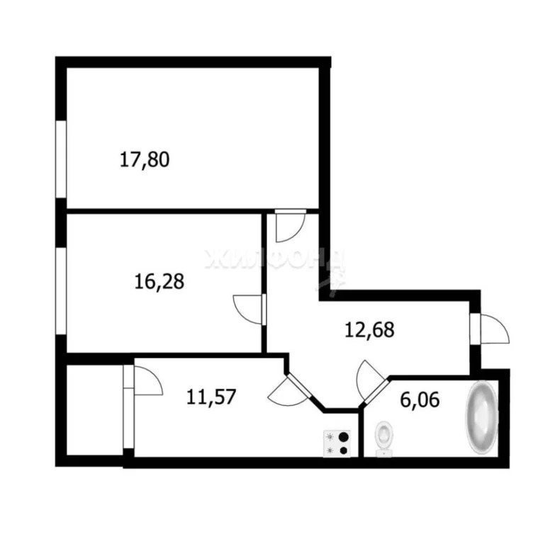 Продажа квартиры, Новосибирск, ул. Вилюйская - Фото 23