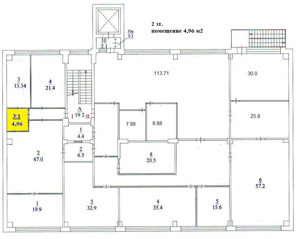 Аренда помещения 4,96 м2 в СВАО под юр. адрес в БЦ Pilot House. - Фото 3