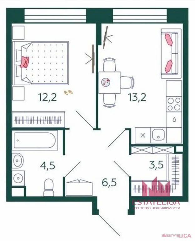 Продажа квартиры в новостройке, улица Петра Кончаловского - Фото 0