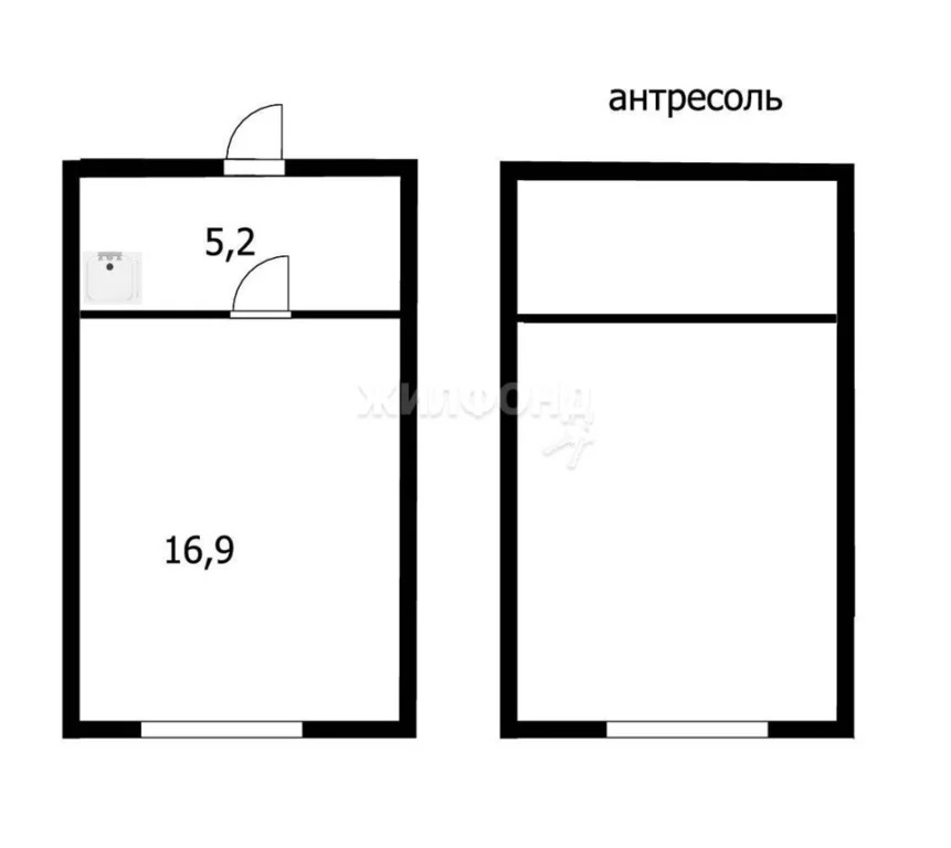 Продажа комнаты, Кольцово, Новосибирский район, зона АБК - Фото 11