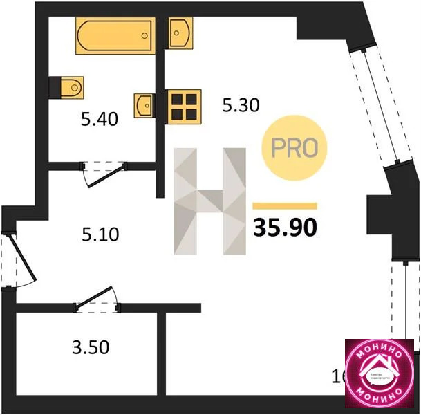 Продажа квартиры в новостройке, м. Давыдково, ул. Верейская - Фото 0