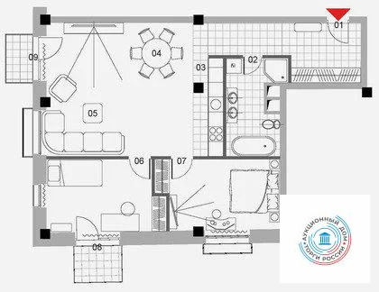 Продается квартира, 151.6 м - Фото 0