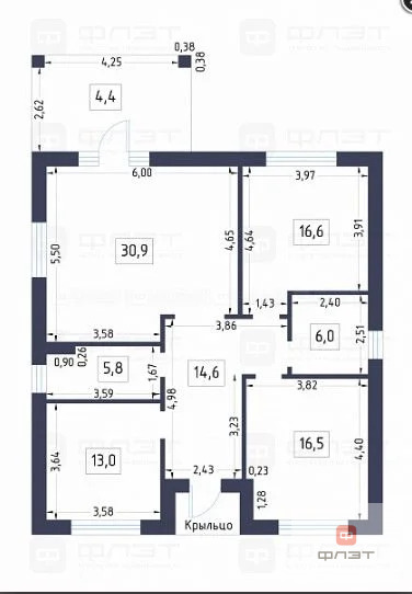 Продажа дома, Травкино, Лаишевский район, ул. Жемчужная - Фото 12