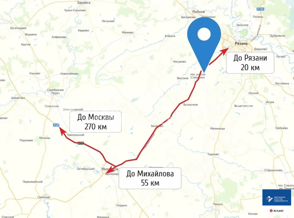 Продажа участка, Сергеевка, Рязанский район - Фото 4