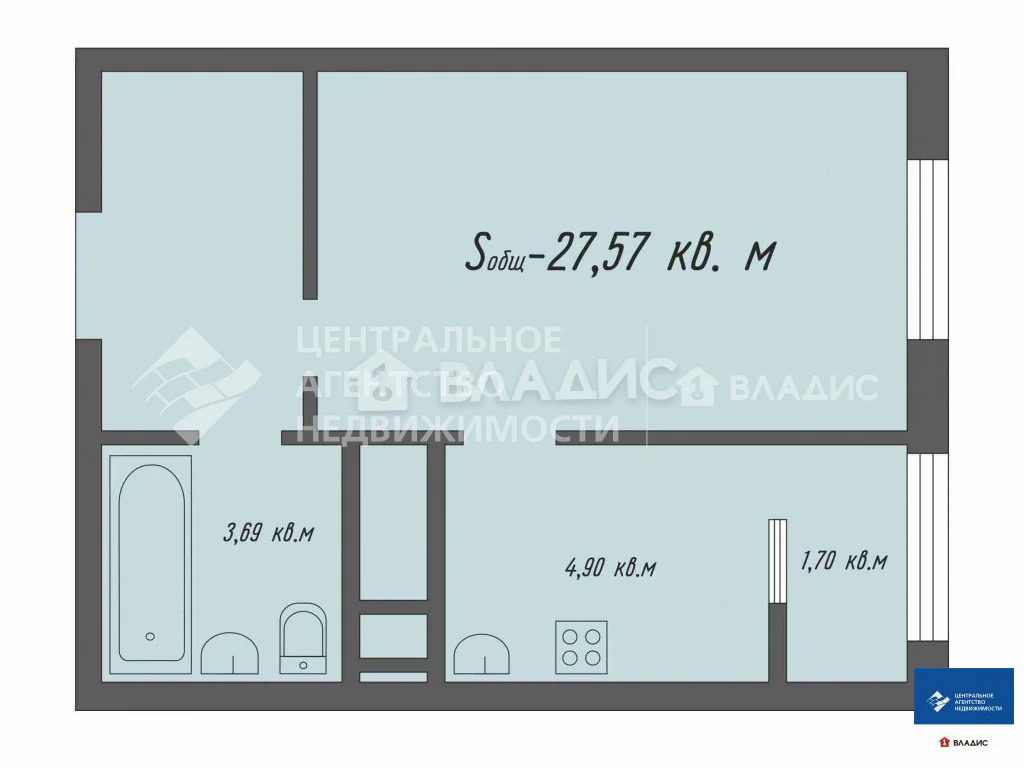 Продажа квартиры, Рязань, микрорайон Олимпийский городок - Фото 15