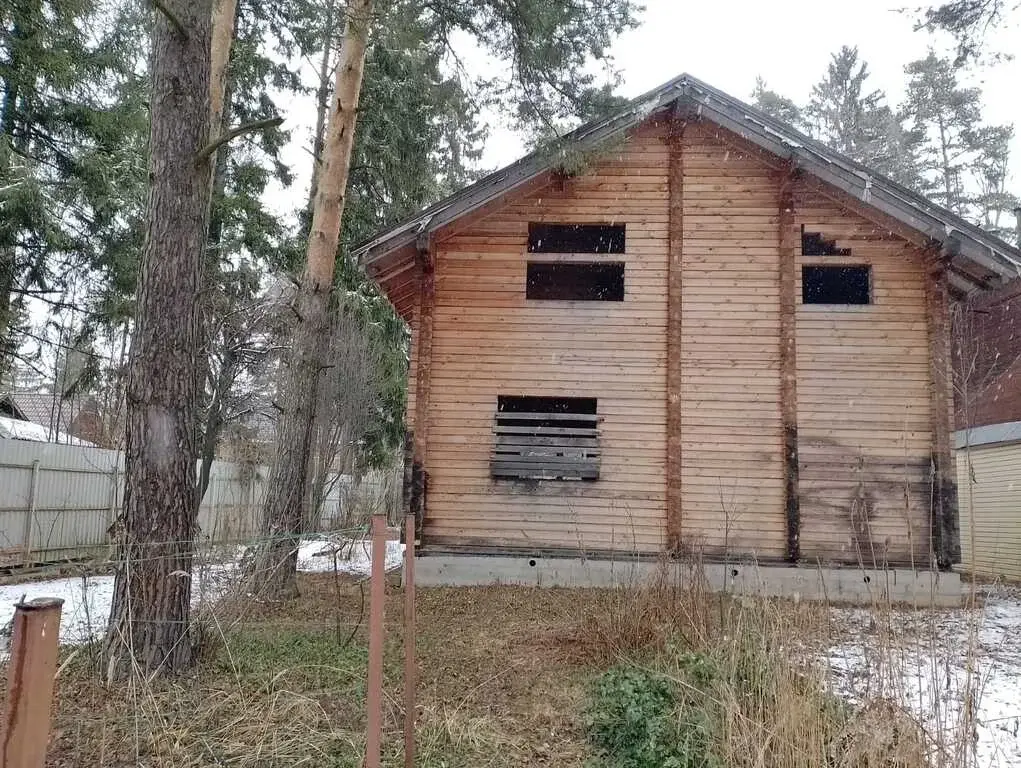 Участок с Домом (брус. коробка) в стародачном месте Подмосковья - Фото 13