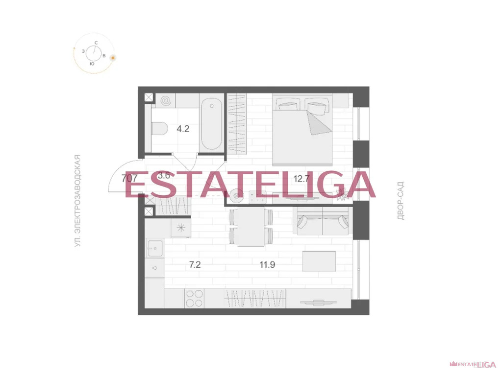 Продажа квартиры в новостройке, ул. Электрозаводская - Фото 1