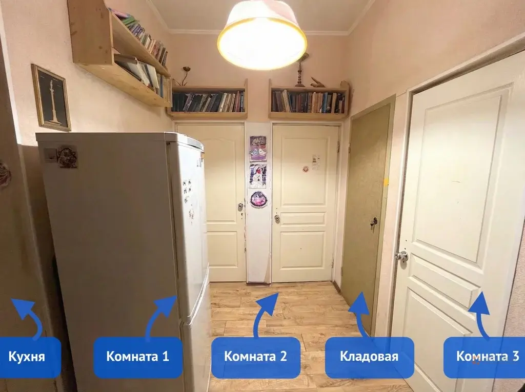Продается 3-комнатная квартира ул. Усачева, 29к7. - Фото 13