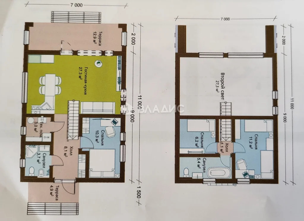 Конаковский муниципальный округ, деревня Слобода,  дом на продажу - Фото 11