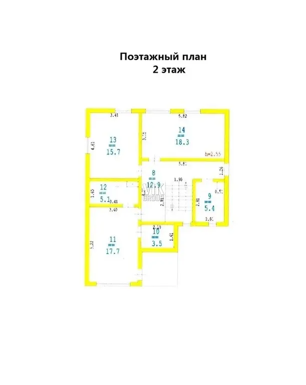 Продается прекрасный двухэтажный коттедж в дер Гремячки по ул Новая - Фото 9