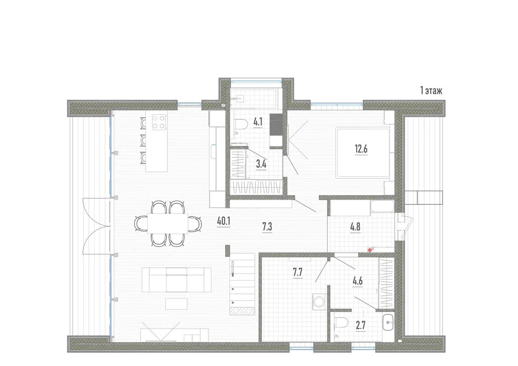Дом на берегу личного озера - Фото 3