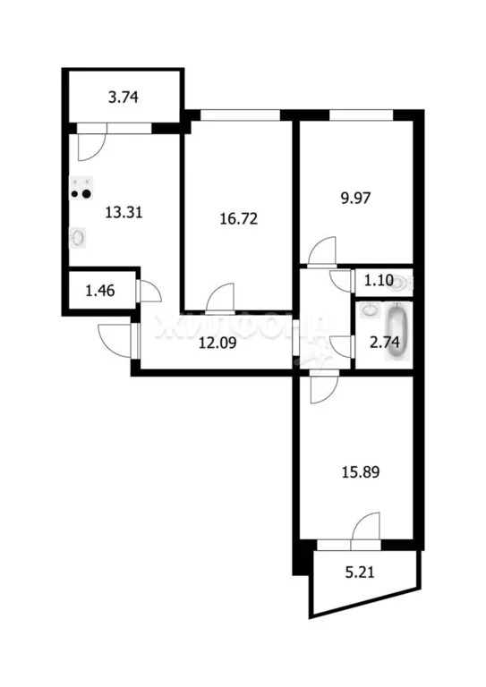 Продажа квартиры, Новосибирск, ул. Титова - Фото 17