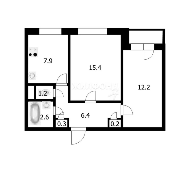 Продажа квартиры, Новосибирск, ул. Невельского - Фото 10