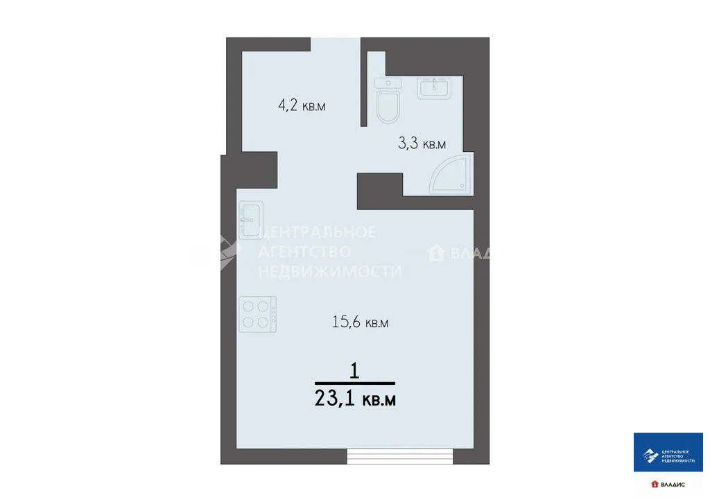 Продажа квартиры, Рязань, территория Метропарк - Фото 4