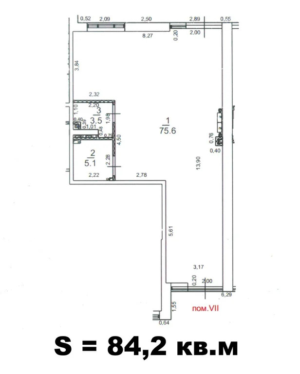 Аренда ПСН площадью 84.2м2 - Фото 6