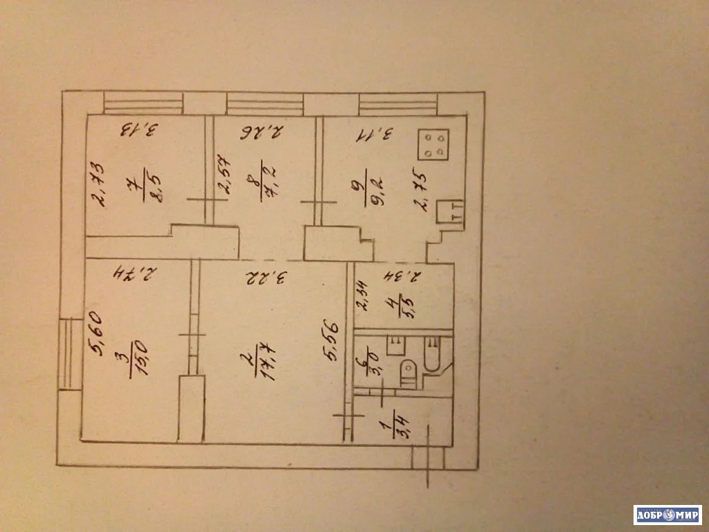 Продается 3-комн. квартира - Фото 9