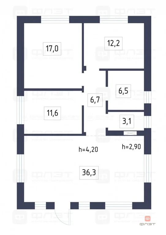 Продажа дома, Матюшино, Лаишевский район, тер. сдт Труд - Фото 11
