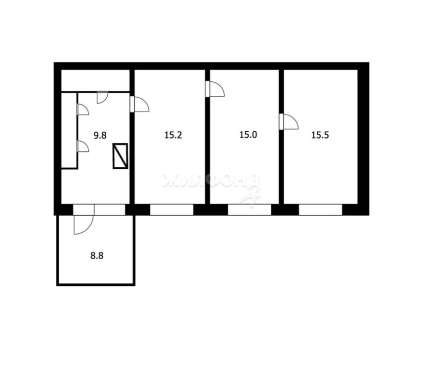 Продажа квартиры, Березовка, Новосибирский район, ул. Кирова - Фото 6