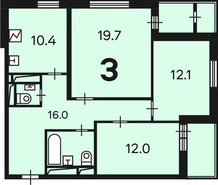 Продажа квартиры, Вернадского пр-кт. - Фото 7