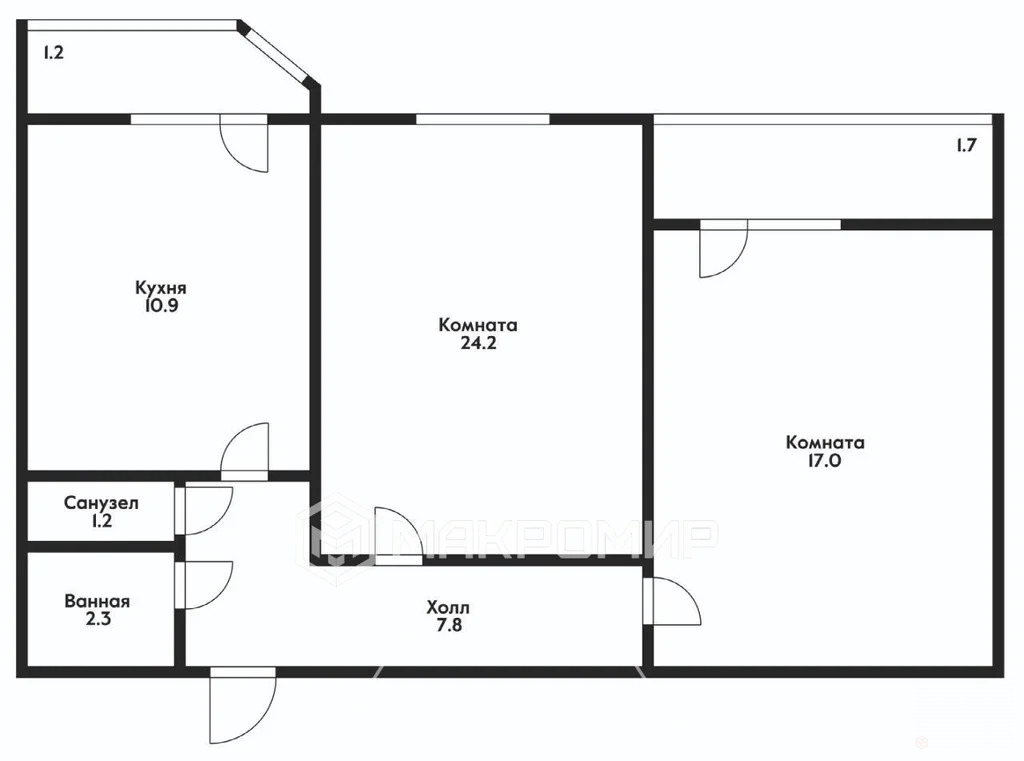 Продажа квартиры, Краснодар, имени Героя Советского Союза Николая ... - Фото 16