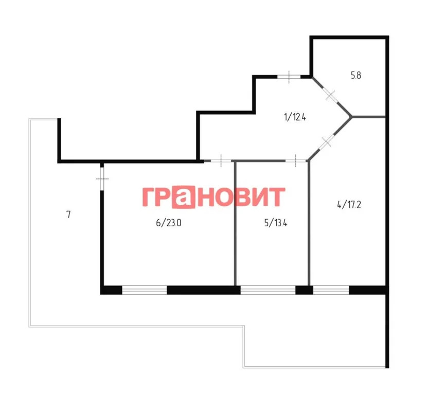 Продажа квартиры, Новосибирск, ул. Дуси Ковальчук - Фото 25