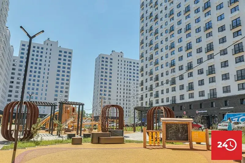 1-ком. квартира с современным ремонтом, кухней и техникой Лугометрия - Фото 16