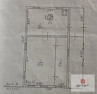 Продажа дома, Осиново, Зеленодольский район, ул. Кооперативная - Фото 22