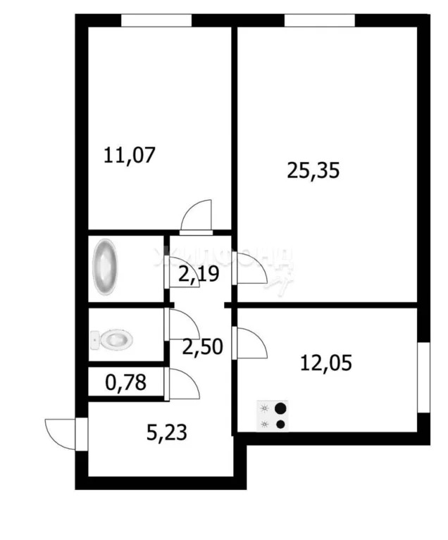 Продажа квартиры, Новосибирск, ул. Бурденко - Фото 12