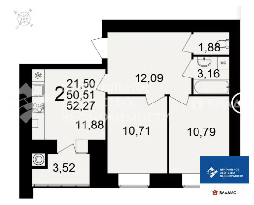 Продажа квартиры, Рязань, микрорайон Канищево - Фото 5