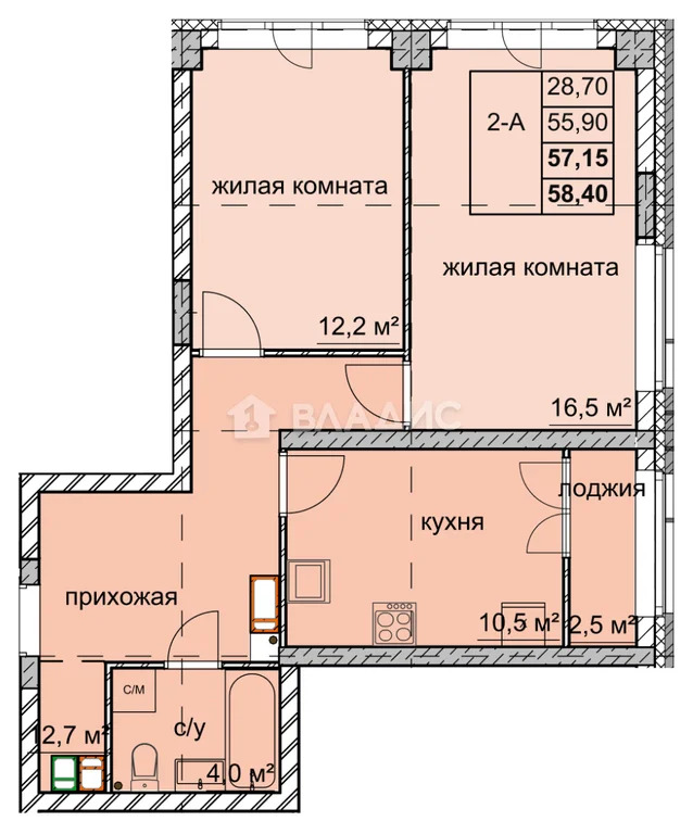 ЖК ВЕГА, городской округ Нижний Новгород, Нижний Новгород, микрорайон ... - Фото 0