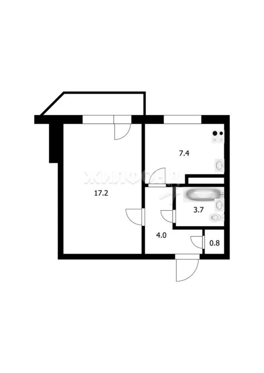 Продажа квартиры, Новосибирск, ул. Троллейная - Фото 21