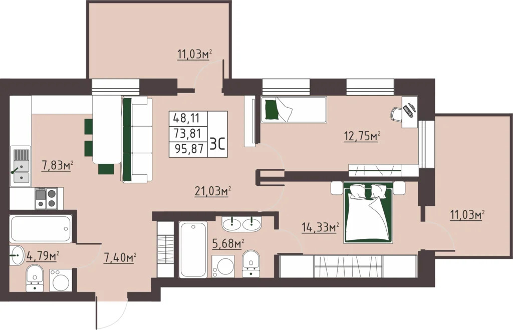 Продажа квартиры, Оренбург, Гагарина пр-кт. - Фото 8