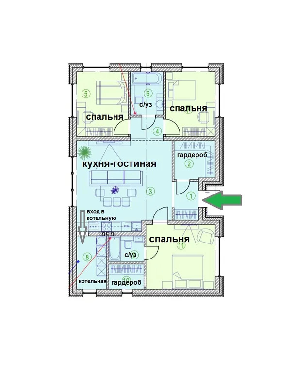 Продажа дома, Ленинское, Новосибирский район, микрорайон Приморье - Фото 2