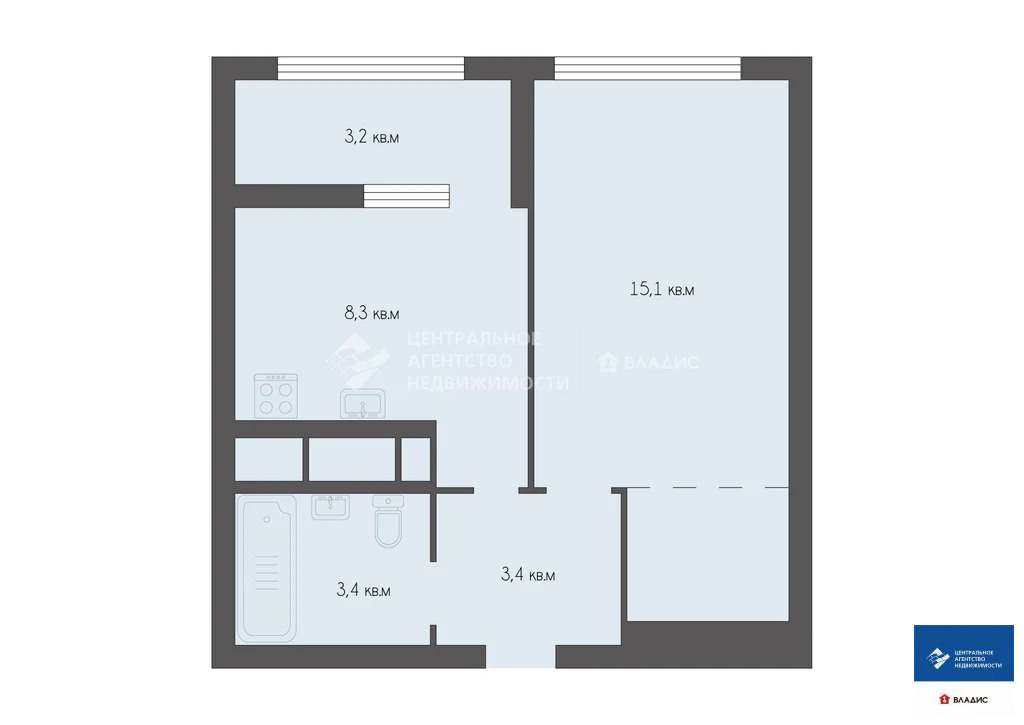 Продажа квартиры, Рязань, Шереметьевская улица - Фото 15