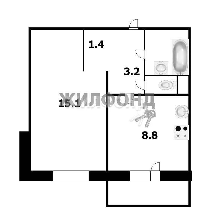 Продажа квартиры, Новосибирск, Владимира Высоцкого - Фото 4