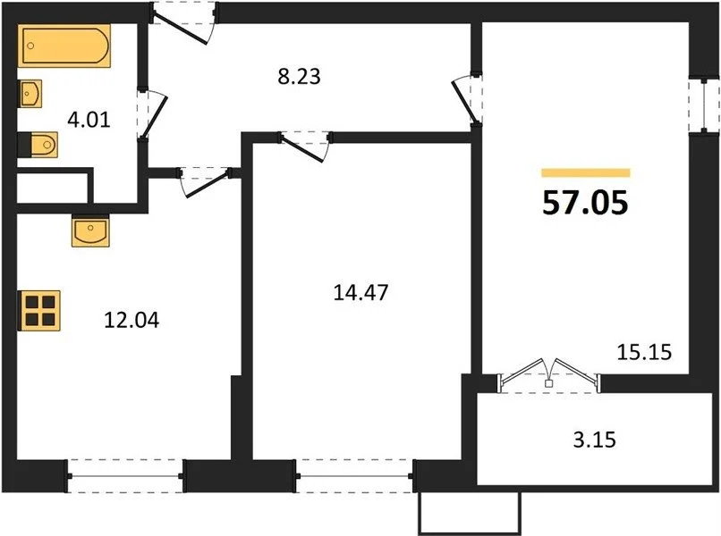Продажа квартиры в новостройке, Севастополь, ул. Мате Залки - Фото 1