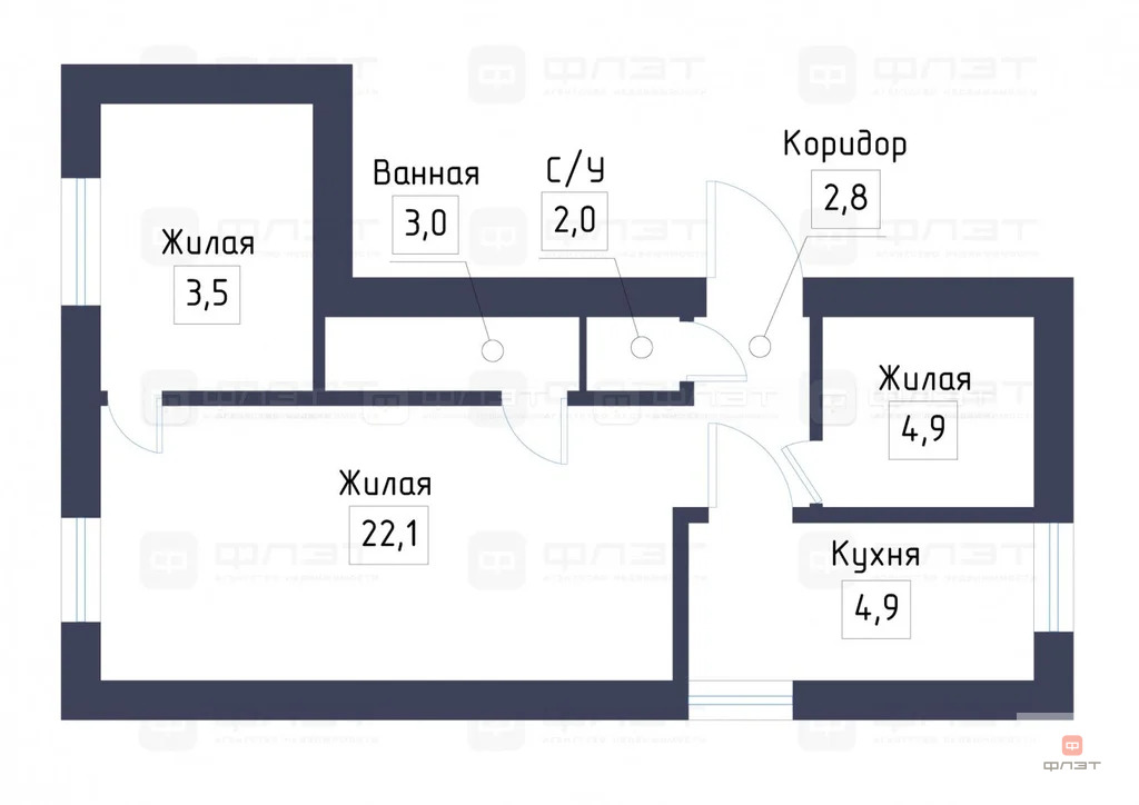 Продажа квартиры, Казань, ул. Аметьевская - Фото 17