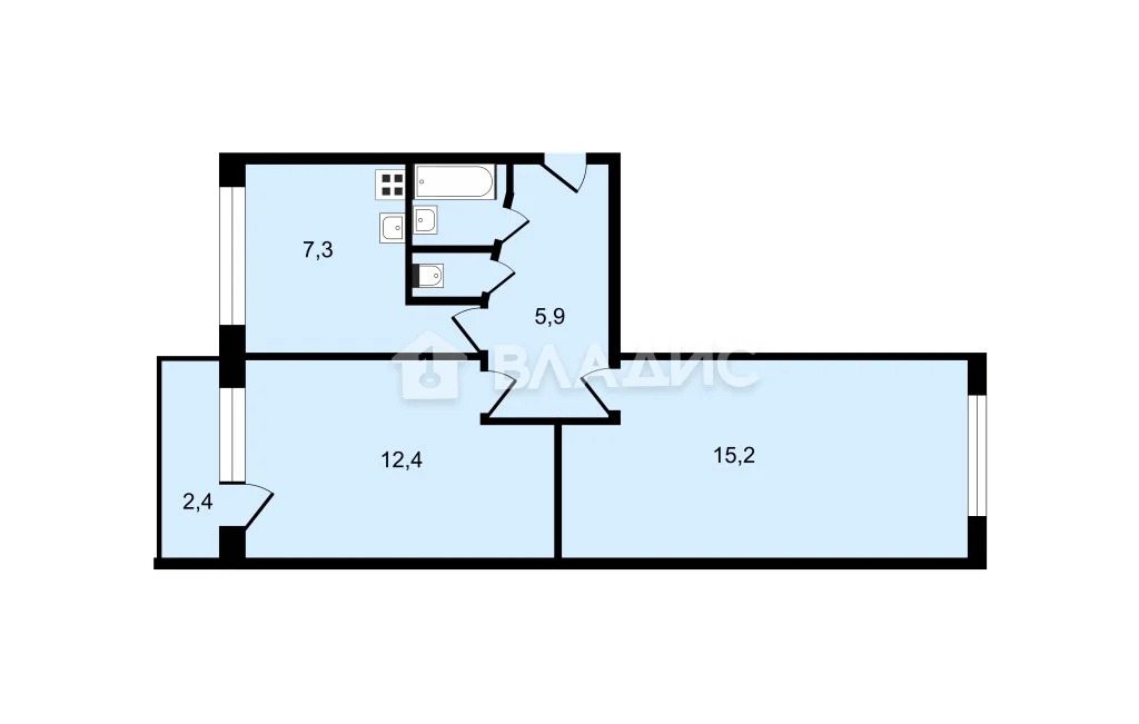 Санкт-Петербург, улица Шотмана, д.8к1, 2-комнатная квартира на продажу - Фото 15