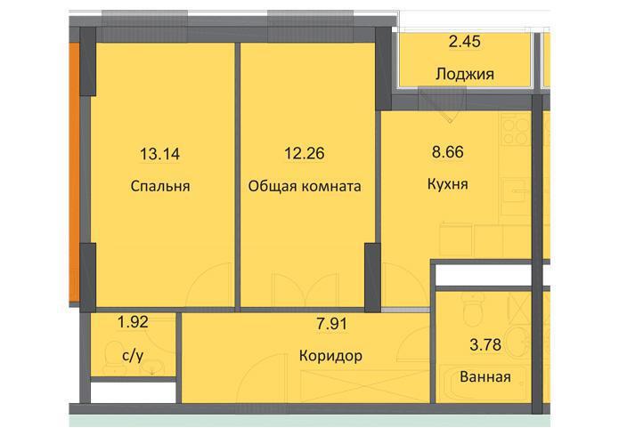 Трехкомнатная квартира обнинск