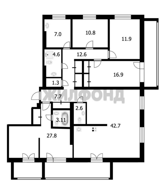 Продажа квартиры, Новосибирск, ул. Римского-Корсакова - Фото 38