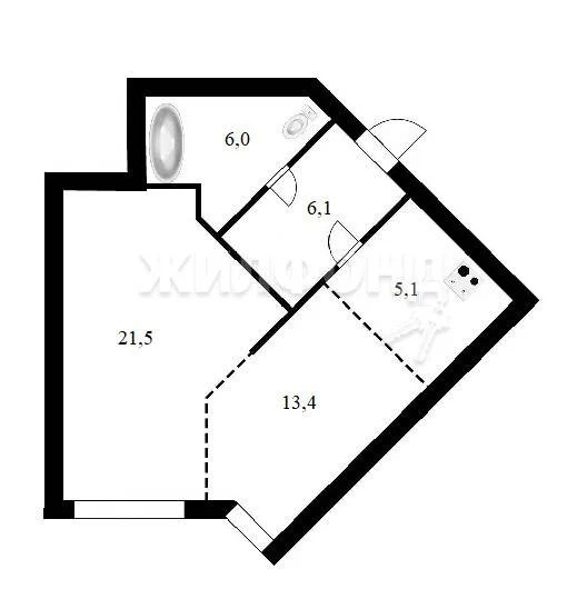 Продажа квартиры, Новосибирск, Звёздная - Фото 10