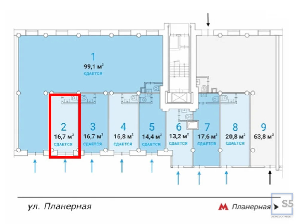 Продажа торгового помещения, м. Планерная, ул. Планерная - Фото 1