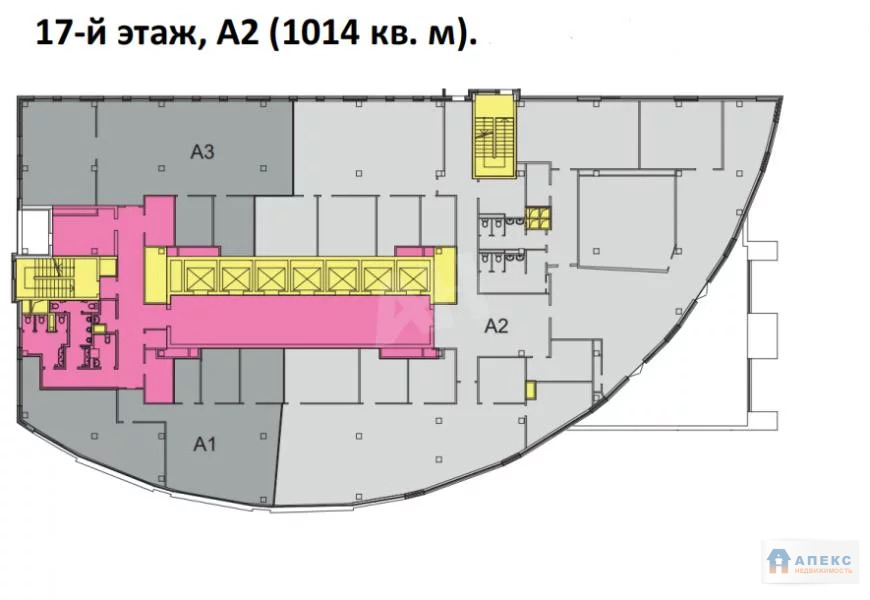 Аренда офиса 1014 м2 м. Кунцевская в бизнес-центре класса В в Кунцево - Фото 1