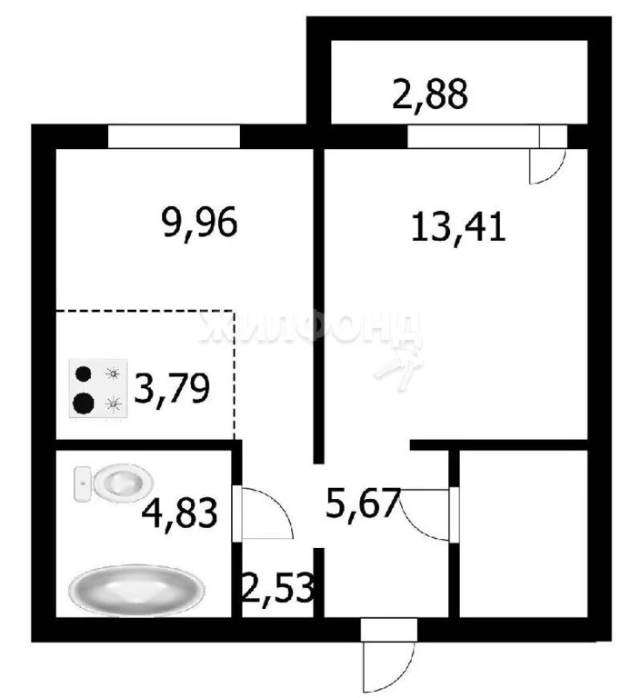 Продажа квартиры, Новосибирск, ул. Забалуева - Фото 9