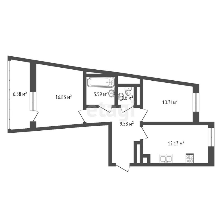 Продажа квартиры, Долгопрудный, Старое Дмитровское шоссе, 17 - Фото 23